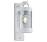 Aplique de pared exterior con sensor de movimiento, modelo SAMBESI, blanco, de la marca Trio, referencia 204169131