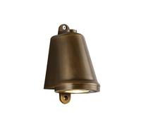 Aplique de Pared Exterior de Latón Antiguo, Aplique de Pared Exterior Led, Lámpara de Techo Empotrada de Aluminio Fundido Impermeable, Luminaria Moderna Minimalista de Pared, Iluminación para Porche,