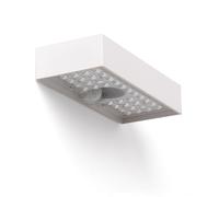 LEDKIA LIGHTING Aplique de Pared Exterior LED 6W Karl Solar Blanco 4000K Blanco Neutro