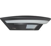 Aplique de pared exterior LED con sensor de movimiento, IP54, 230V, luz cálida de 3000K, LED, color antracita