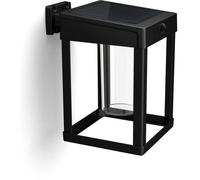 Aplique de pared exterior Philips Buzzard, , IP44, energía solar, ultra eficiente