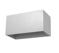 Sollux Lighting Quad Maxi lámpara de pared 2x40 W gris SL.0526