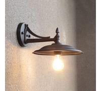 Aplique de Pared Industrial Retro, Lámpara de Pared Exterior Vintage para Porche, Apliques de Pared Exteriores Impermeables, Lámparas de Granero, Luces de Pared para Entrada, Patio Y Jardín./Oscuro