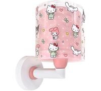 Aplique de pared infantil Hello Kitty & Friends, Kuromi, My Melody y Cinnamoroll Pink