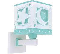 Aplique de pared infantil Moonlight Luna y Estrellas verde Green