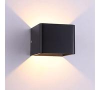 Aplique De Pared LED, Aplique De Pared Cuadrado, Moderno Accesorio De Iluminación De Cubo Para Interiores, Focos De Pared Lámparas De Pared De Arriba Hacia Abajo Para Sala De Estar, Escaleras, Dormito