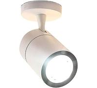 Aplique de Pared Led Direccional de Superficie Ajustable, Monopunto, Lámpara de Techo de 12 W, para Pasillo, con Pantalla Giratoria Y Foco/Negro-4000K/6000K
