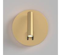 Aplique de pared LED Maytoni iOS 176, dorado, redondo, aluminio EC:EPREL:504173