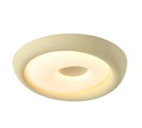 Aplique de Pared Led Minimalista Moderno, Lámpara de Pared Rede Aluminio, 14 W, 25 cm de Diámetro con Pantalla Acrílica Texturizada, Luminaria de Iluminación Ambiental Estética para Dormitorio, Estudi
