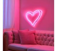 APLIQUE DE PARED LED NEÓN CORAZÓN