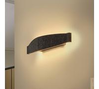 Aplique de pared LED OSRAM Decor Flat Felt, gris, fieltro, 3000 K