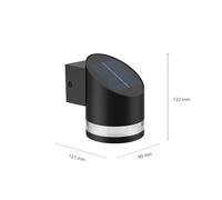 Aplique de pared LED solar Fyve de Philips