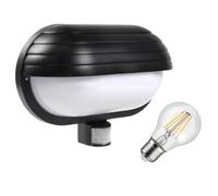 Aplique de pared Maclean con sensor PIR 11W 180° máx 60W MCE33
