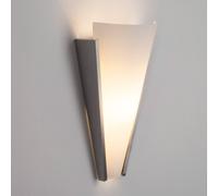 Lindby aplique de pared interior en blanco satinado, aluminio cepillado,