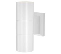 Aplique de pared Maytoni Bowery, lámpara de pared con 2 bombillas GU10, color blanco, IP54