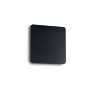 Aplique de pared moderno, cubierta de aluminio , LED de 9,5W, 3000K, luz cálida, cuadrado.