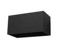 Sollux Lighting Quad Maxi lámpara de pared 2x40 W negro SL.0527