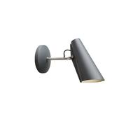 Aplique de pared Northern Birdy Short, gris/acero