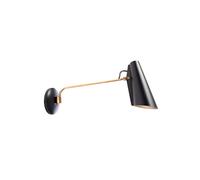 Aplique de pared Northern Birdy Swing, negro/latón