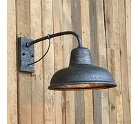 Aplique de pared para exteriores, luz de granero con cuello de cisne de granja, luces de montaje en pared exterior, lámpara de pared con farol de pared negro mate, para iluminación exterior para