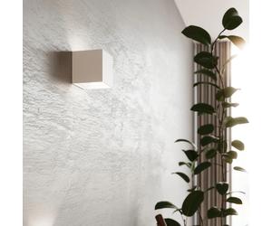 Aplique de pared regulable Luca interior y exterior IP54 Blanco