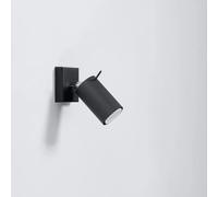 Aplique de pared Ring Negro