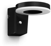 Aplique de pared solar LED Philips Zonal, forma redonda, iluminación exterior de alta eficiencia