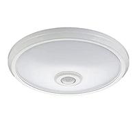 Aplique de superficie led con sensor y luz de emergencia 16w edm