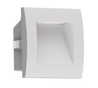 ledscom.de Aplique empotrable LED ZIBAL, downlight para exteriores, IP65 mate, 90 x 90mm, blanco frío