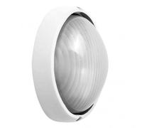 Aplique ext. aluminio vega grande 1xe27 blanco 11x32x20,5 cm ip44