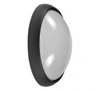 Aplique ext. aluminio vega grande 1xe27 negro 11x32x20,5 cm ip44