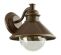 Aplique exterior Albacete (60 W, 28 x 26,5 x 25,5 cm, Marrón, IP44)