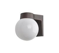Fabrilamp Aplique exterior Abrila Procyon - Aluminio 1xE27 IP44 Marrón