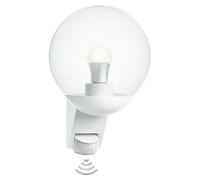 Steinel Lámpara de pared para exteriores L 585 S ST005917 – Sensor 180° 1x60 W – Blanco
