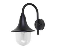 Aplique exterior hinojo 1xe27 negro ip44 policarbonato 40,8x21,7x32,6