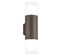 Aplique exterior Hoosic (56 W, 11,8 x 3 x 33 cm, Marrón, IP44)