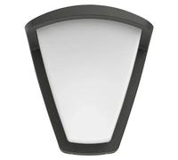 Philips Lighting myGarden Aplique iluminación Exterior, Resistente a la Humedad y la Intemperie E27, Antracita, Blanco, sin bombilla