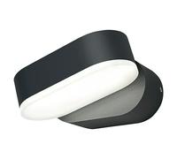 Aplique exterior LED Endura Style (8 W, 100 x 230 x 54 mm, Gris, IP44)