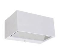 Aplique exterior LED Gemini (10,5 W, 14 x 9 x 6,5 cm, Blanco, IP54)