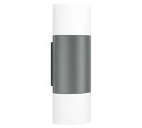 Aplique exterior LED L 910 (9,8 W, 8,5 x 8 x 23,5 cm, Gris, IP44)