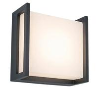 Aplique exterior LED Qubo (8 W, Antracita, IP54)