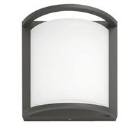 Aplique exterior LED Samondra (12 W, 90 x 190 x 190 mm, Antracita, Blanco, IP44)