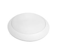 Aplique Exterior Matel Ø265mm | Portalámparas E27 (Máx. 15W) | Protección Estanca IP65 | Difusor Opal para Luz Homogénea | Color Negro o Blanco