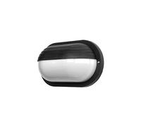 Abrila Canopus Negro - Aplique Exterior Moderno Policarbonato 44 Ip