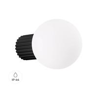 Sollux Lighting Aplique Halo IP44 Negro