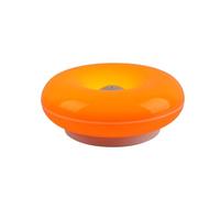 Aplique LED - ABS 22,5x22,5x7cm | Lámpara De Pared Donut Estilo Vintage | Lámpara De Noche Para Dormitorio, Sala De Estar, Pasillo, Oficina, Decoración Moderna Para El Hogar, Luz Nocturna De Ahorro De