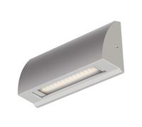 Aplique LED / aplique de escalera SEGIN para exterior IP54 downlight plano gris