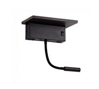 Aplique led con cargador wireless rob2 ii 5+3w marca cristalrecord