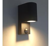 Aplique LED Interior y Exterior - IP65 - GU10 - Con Sensor de movimiento PIR