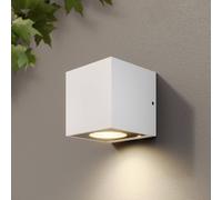 Aplique LED para exterior Arcchio Tassnim, 1 luz, blanca, IP65